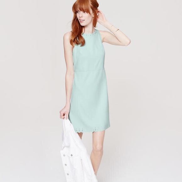 LOFT Dresses & Skirts - LOFT NWT Laser cut Sheath dress-Make an offer!